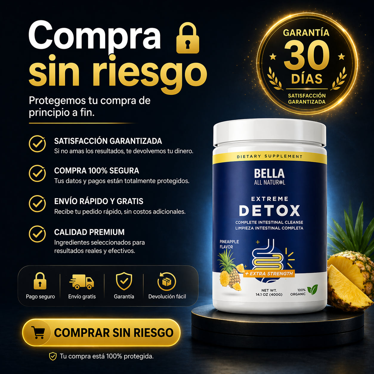 EXTREME DETOX™ Desinflama • Limpia • Renueva