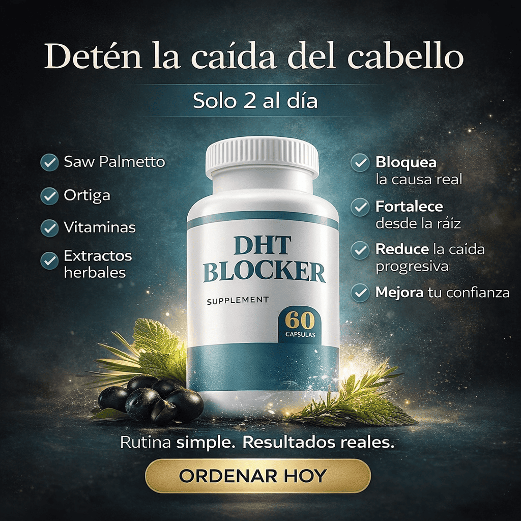 DHT Blocker™ Seguridad natural para tu cabello