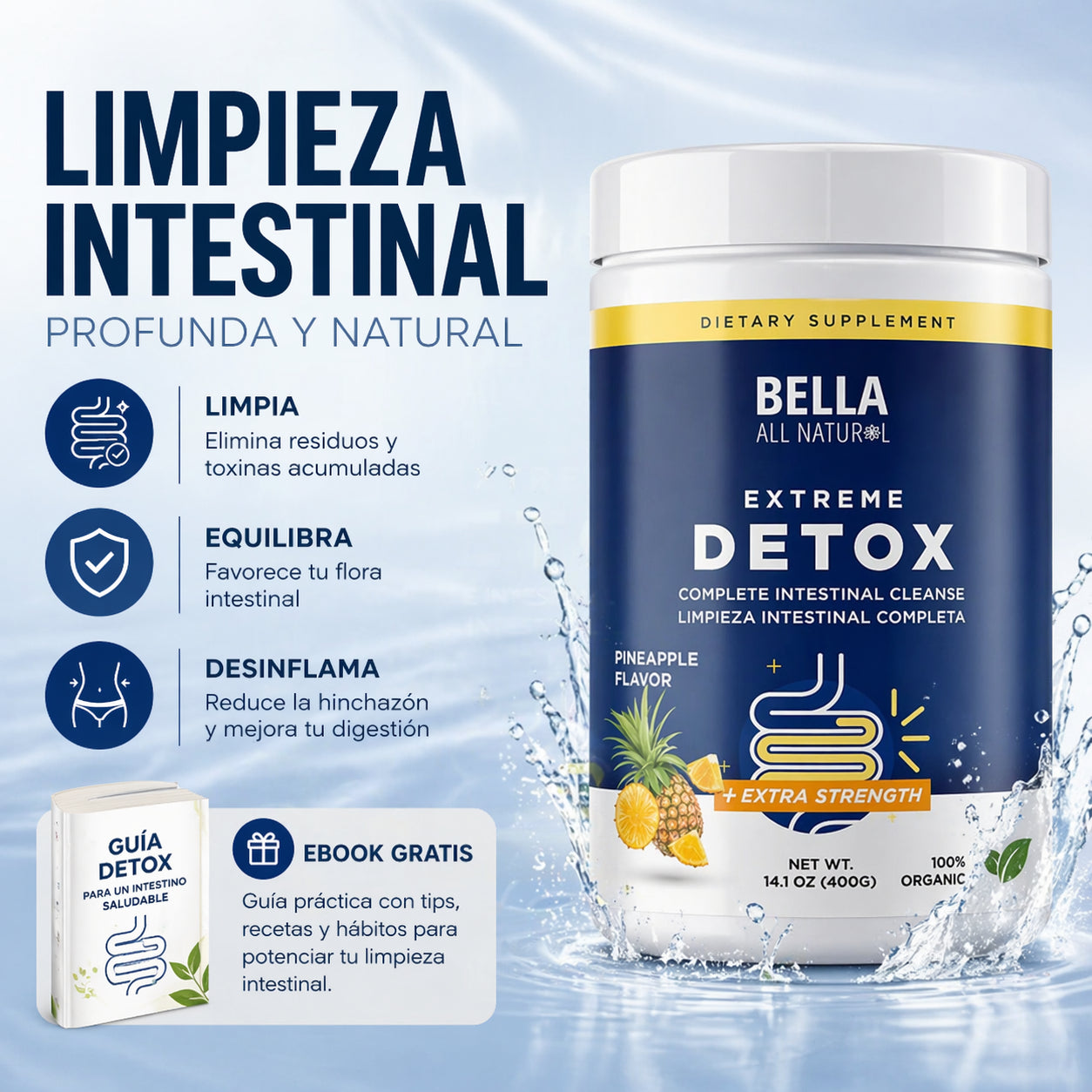 EXTREME DETOX™ Desinflama • Limpia • Renueva