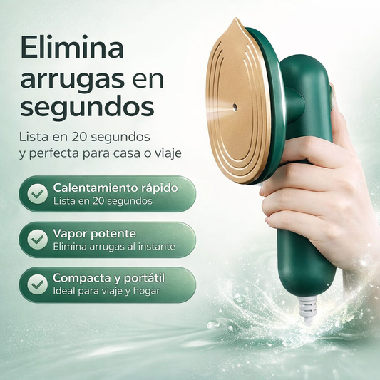 PLANCHA PORTATIL PARA ROPA + ENVÍO GRATIS