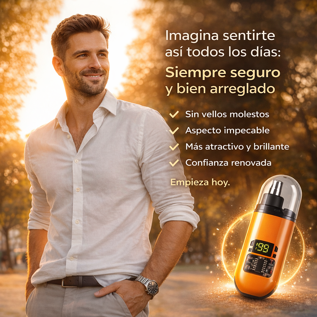 DEPILADOR DE NARIZ + ENVÍO GRATIS