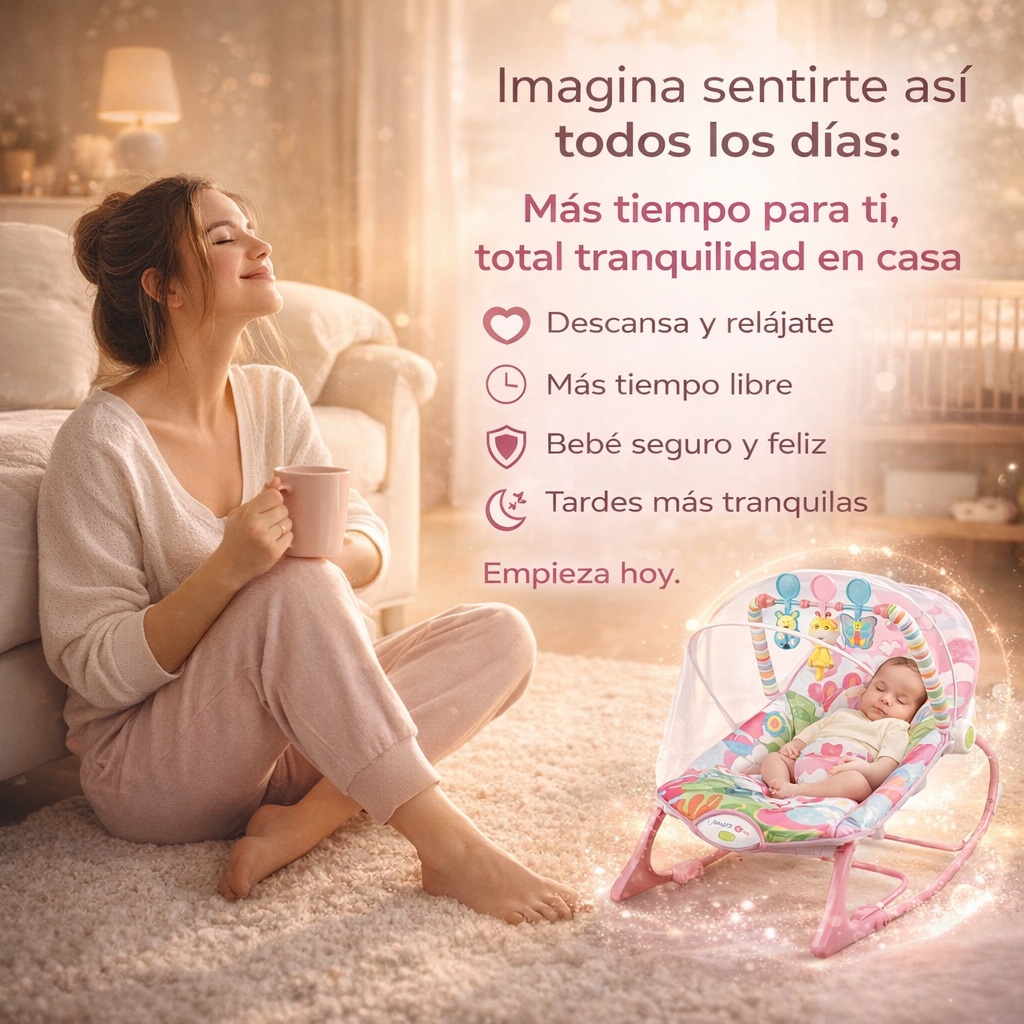 SILLA MECEDORA VIBRANTE + ENVÍO GRATIS