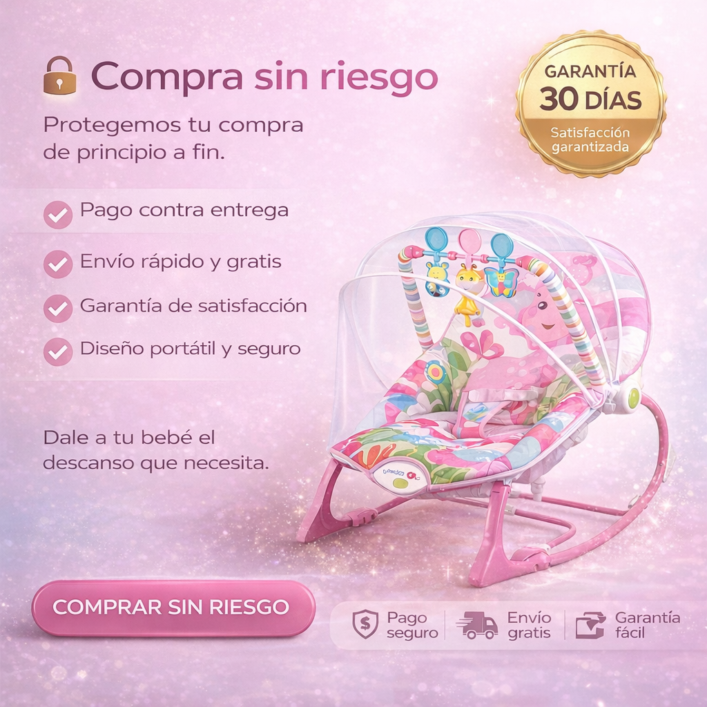 SILLA MECEDORA VIBRANTE + ENVÍO GRATIS