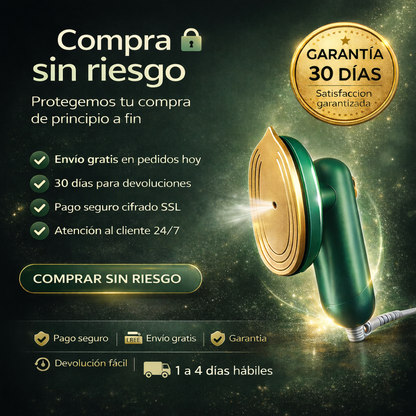 PLANCHA PORTATIL PARA ROPA + ENVÍO GRATIS