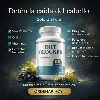 DHT Blocker™  Seguridad natural para tu cabello